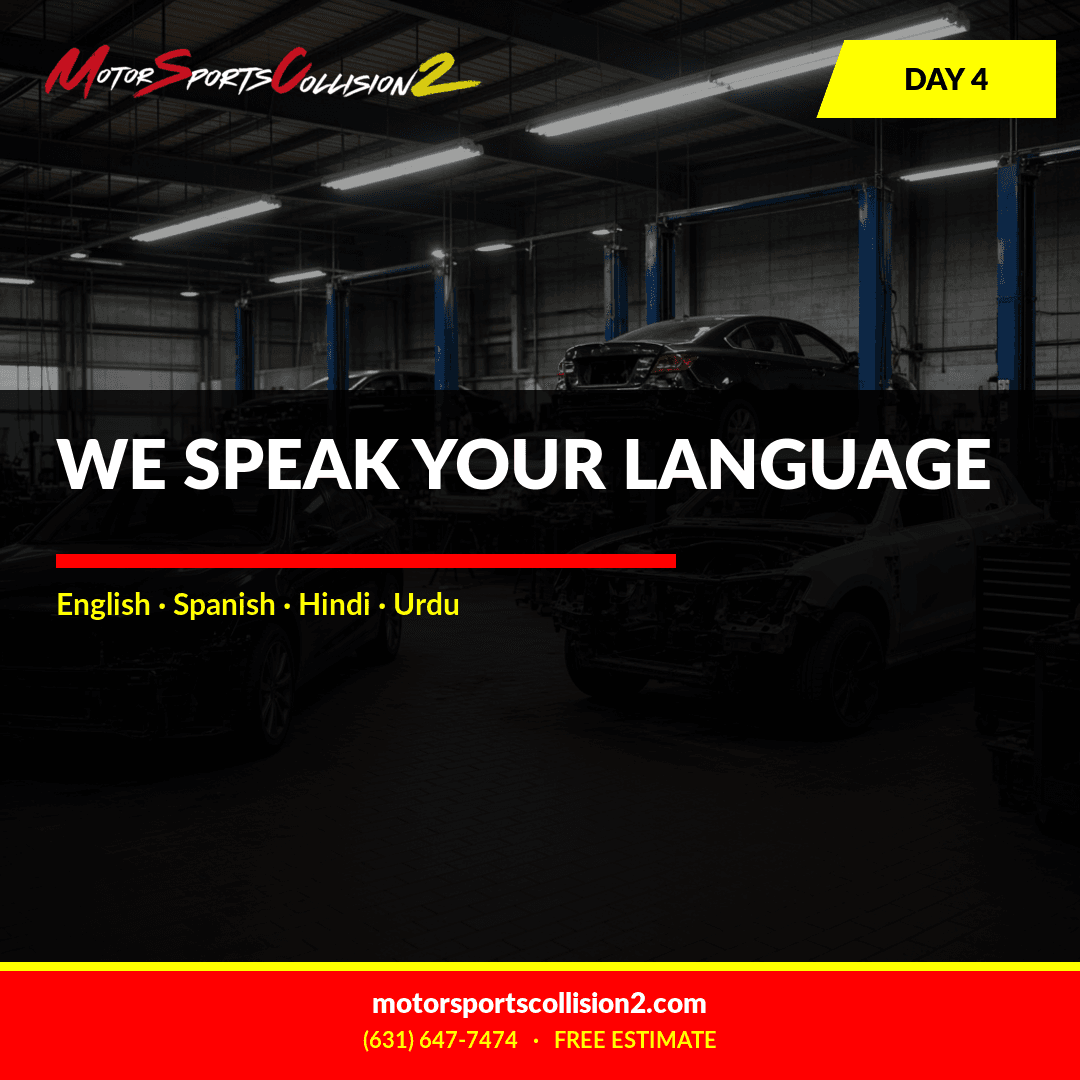 October 4, 2026: WE SPEAK YOUR LANGUAGE