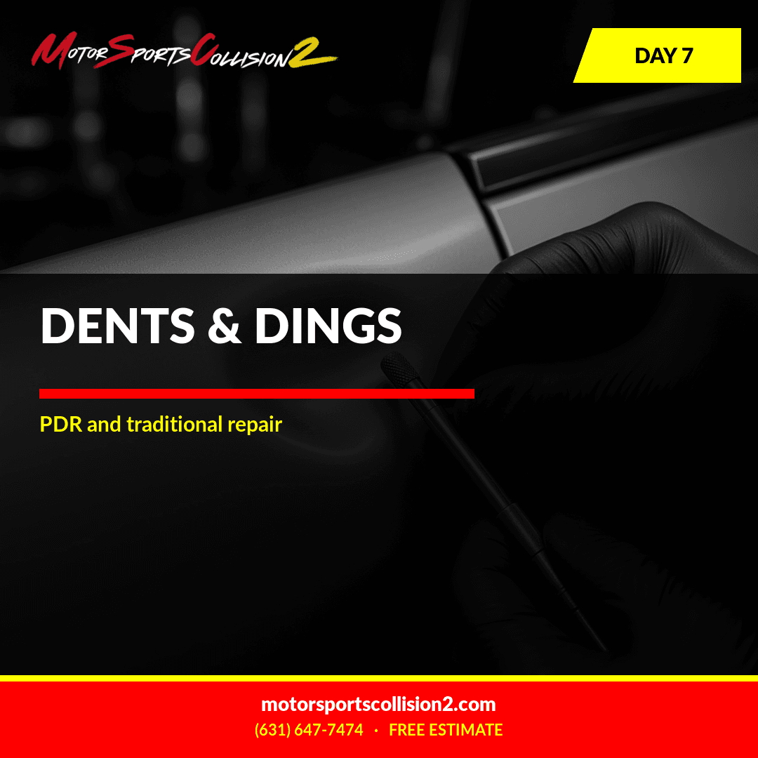 October 7, 2026: DENTS & DINGS