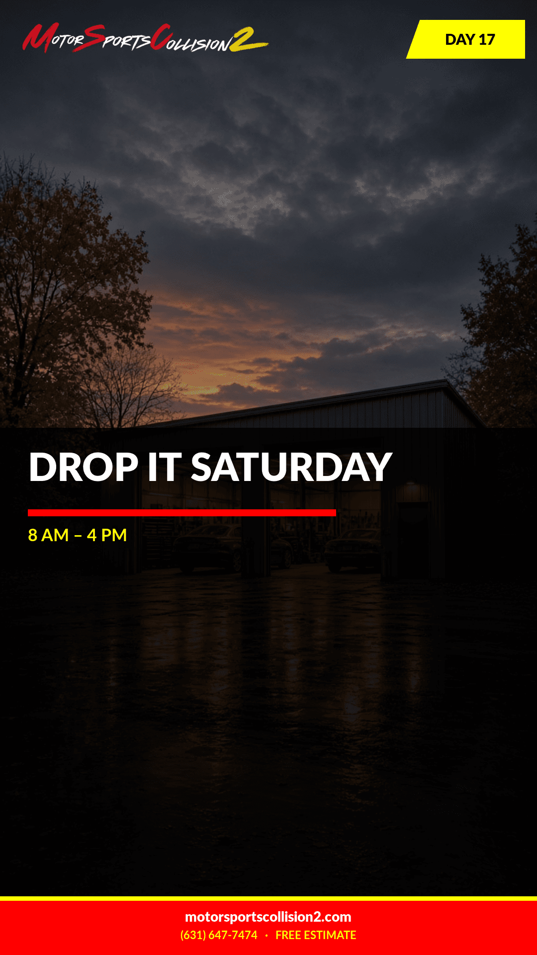 October 17, 2026: DROP IT SATURDAY