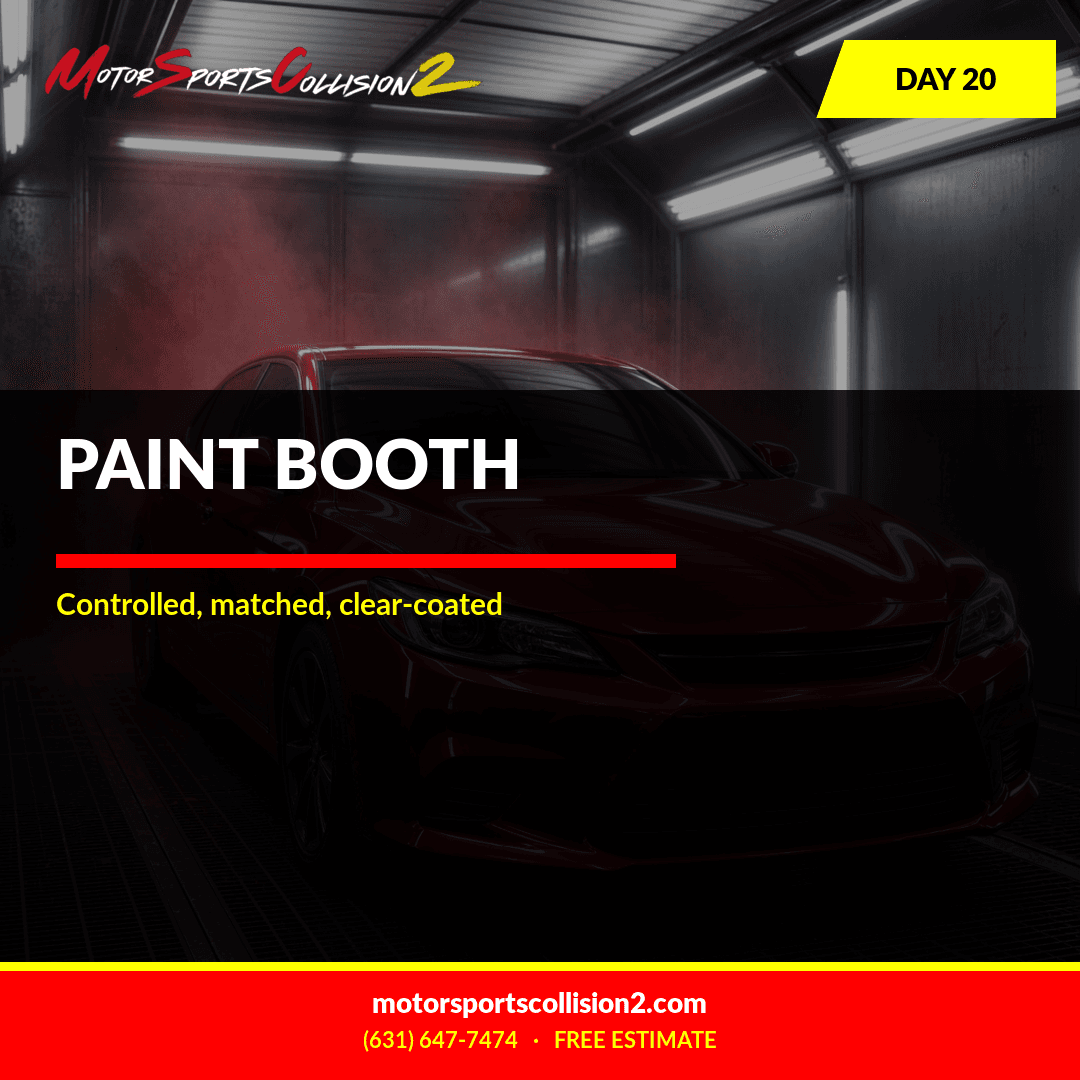 October 20, 2026: PAINT BOOTH